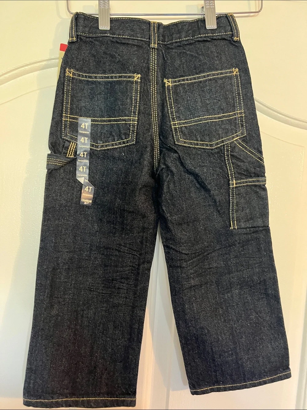 OshKosh B'gosh Dark Blue Relaxed Fit Jeans with Contrast Stitching